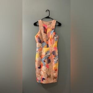 NWOT … H&M “Size: 6” Colorful Abstract Mini Dress